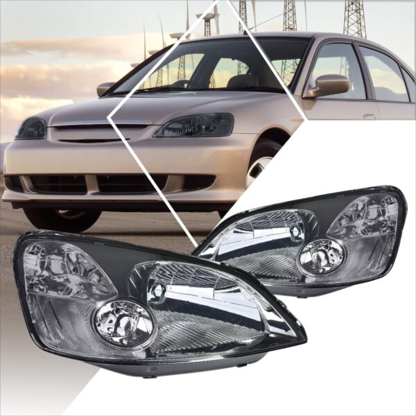 1999-2000 Headlights assemble