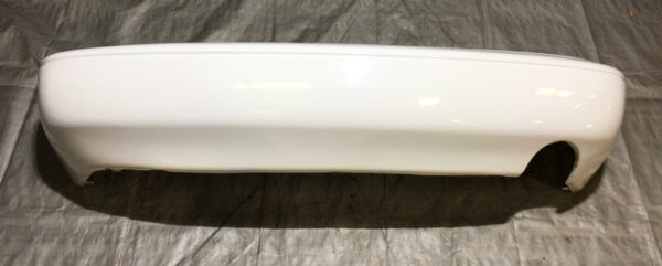 Read Bumper White Fits 1990-1997 - Image 3