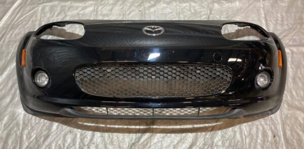 Front Bumper Black Fits 2006-2008