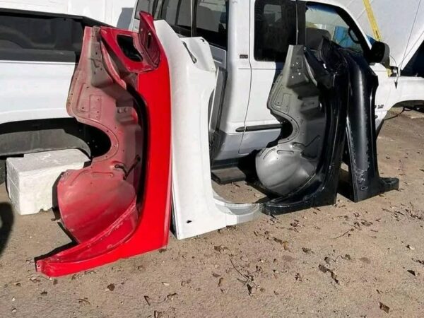 All trucks fenders for ford, Chevy, toyota, GMC Dodge   These are used fenders from new body trucks that were removed and replaced with different style - Image 4