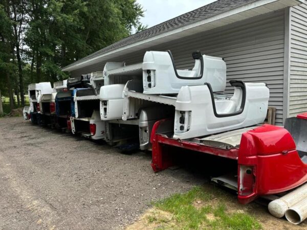 Ford Chevy GMC and Dodge truck beds and tailgates available in stock for sale. southern rust free and rot free parts for the big 4 model trucks. Short beds  Long beds